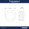 HydroAir Schalttafel - 1 Function, 64 mm - Pump ON/OFF