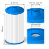 Cartridge filter for hot tubs - SC749