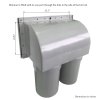 Skimmer for whirlpool - Complet Swim SPA (Double)