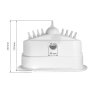 TYPHOON LINEAR SWIM - Stainless - Swimming counterflow jet for Swim Spa
