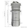 Skimmer for whirlpool - set
