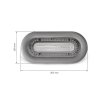 TYPHOON LINEAR SWIM - Plastic - Swimming counterflow jet for Swim Spa