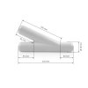 CG Air Plastový Y-Kus-průměr 26mm - ADAPT-Y-26MM