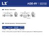 LX Heizung für Whirlpool H30-R1, 3kW - Anschluß 48,5 mm