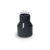 Adapter - lang D 50 - 25 PVC - von 50mm (außen) zu 25mm (innen)
