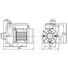 LX Zirkulationspumpe für Whirlpools WTC 0.35HP - renoviert