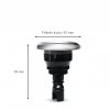 Rising Dragon 4" (101 mm) Twin pulse - Stainless Steel