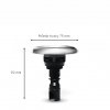 Rising Dragon 3" (75 mm) Directional - Smooth Stainless Steel