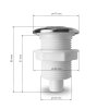 Pneumatischer Knopf Canadian Spa International