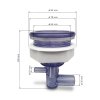 Waterway - Körper für 3D Düse - 3,5" (91mm)