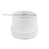 Balboa Připojovací prvek k topení - Plastový vstup pro hadici 48mm - 50084