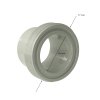 Balboa Connecting item to heater - Plastic hose entry 50mm