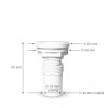 Air Regulator - 66 mm - STAINLESS