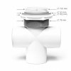 Three-way big Regulator - 95 mm - STAINLESS