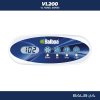 Balboa SET Řídící jednotka GS100 + topení M7 2.0kW + ovládací panel VL200 - SETGS100