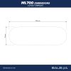 Balboa SET Řídící jednotka GL2000 Mach3 3.0kW + ovládací panel ML700 - SETGL2000