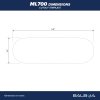 Balboa SET Řídící jednotka GL2000 Mach3 3.0kW + ovládací panel ML700 - SETGL2000