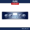 Wellis Ovládací panel VL403 - Polep/ nálepka - ACM0547