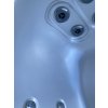 Spa Corall for 3 people pearl/dark grey 201x149x88 cm