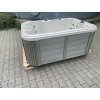 Whirlpool für 2 Personen perlmutt/hellgrau 184x124x78 cm