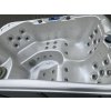 Whirlpool für 2 Personen perlmutt/hellgrau 184x124x78 cm
