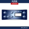 Balboa Control panel VL701S - label/ sticker
