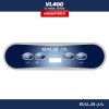 Balboa control panel VL400 - label/ sticker