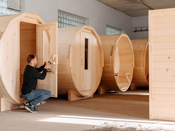 České sauny s dušou od majstrov stolárov