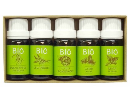 Esenciálne oleje 100% Bio Kolekcia 1