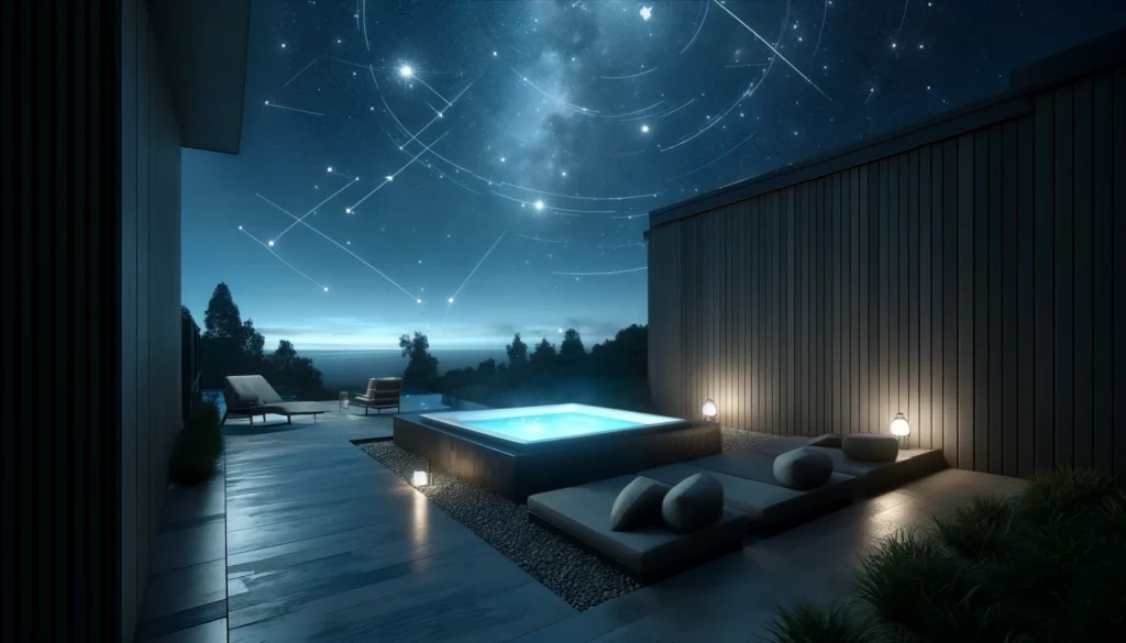 POZOROVÁNÍ HVĚZD Z VÍŘIVKY: PRŮVODCE NOČNÍ OBLOHOU