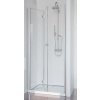Sanotechnik Smartflex sprchové dveře, šířka 100cm, zalamovací + nástěnný profil (Šírka nástenného profilu Šírka nástenného profilu 3,4 - 4,5 cm, Umiestnenie dverí Pravé dvere)
