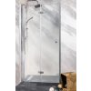 Sanotechnik Sanoflex Duet sprchové dveře, šířka 80cm, zalamovací + nástěnný profil (Šířka nástěnného profilu Šířka nástěnného porfilu 3,4 - 4,5 cm, Umístění dveří Pravé dveře)