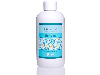 Saloos telový bio rostlinny masazni BODY FIT (Objem 500 ml)