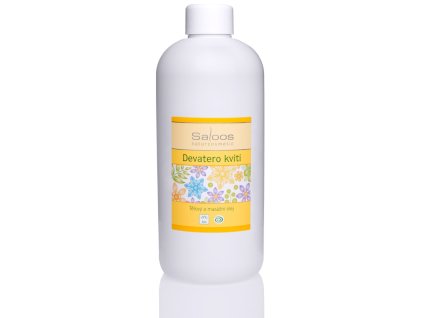 saloos bio rostlinny masazni olej Devet kvetu 500ml