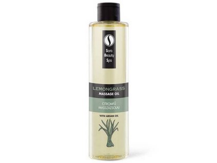 sara beauty spa prirodni rostlinny masazni olej citronova trava | 250 ml