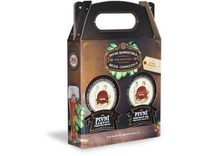 darkove baleni pivni kosmetika 300 ml pivni sampon sprchovy gel