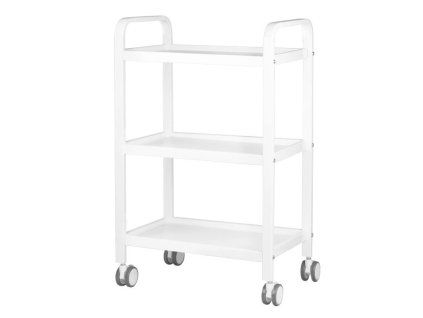 kosmeticky stolek beautyone hs09 metal white