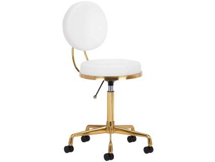 kosmeticka zidle s operadlem beautyone h5 | bila | 1