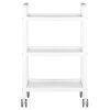 kosmeticky stolek beautyone hs09 metal white 2
