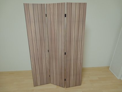 bazar 884 paravan 3d svetle drevo