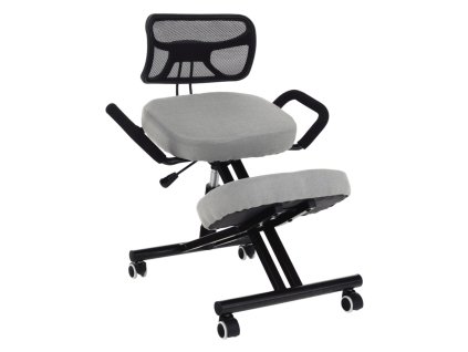 ergonomicka klakacka rufus svetlosiva otv