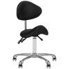 sedlova kozmeticka stolicka s operadlom Giovanni 1004 | cierna | elegantna