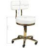 kozmeticka stolicka s operadlom beautyone am-961 | biela | rozmery