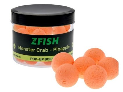 zfish plovouci boilies pop up 16mm monster crab pineapple