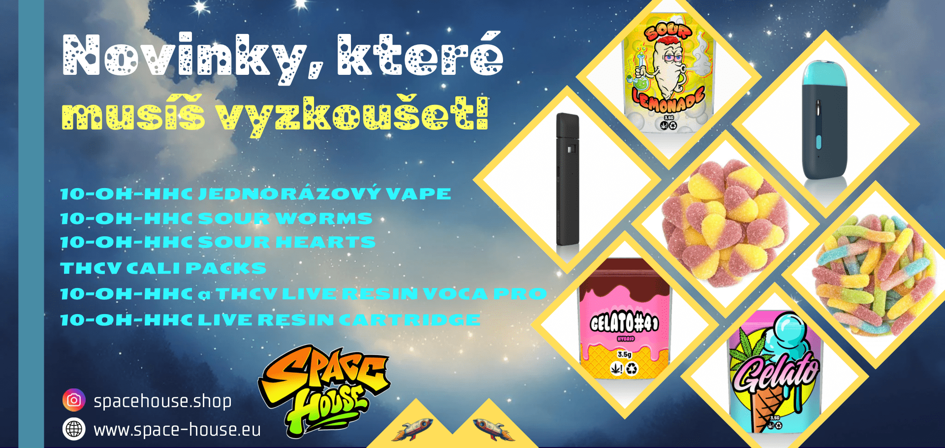 Novinky na space-house.eu