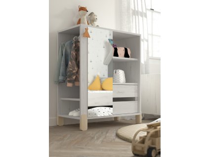 Montessori skříň se zásuvkami a