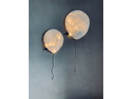 Noční osvětlení Balónek velikost L - bílý
