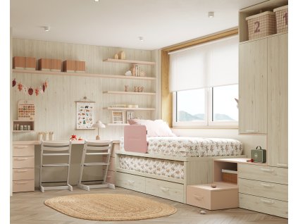 postel s přistýlkou
