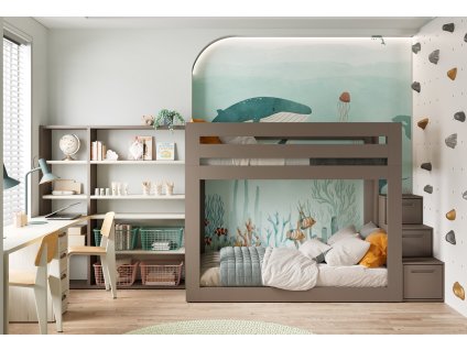 dětský pokoj s palandou