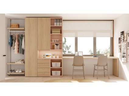 šatní skříň pro dvě děti